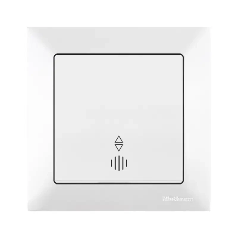 Девиаторен ключ светещ схема 6-10А Бял Candela Mutlusan.png